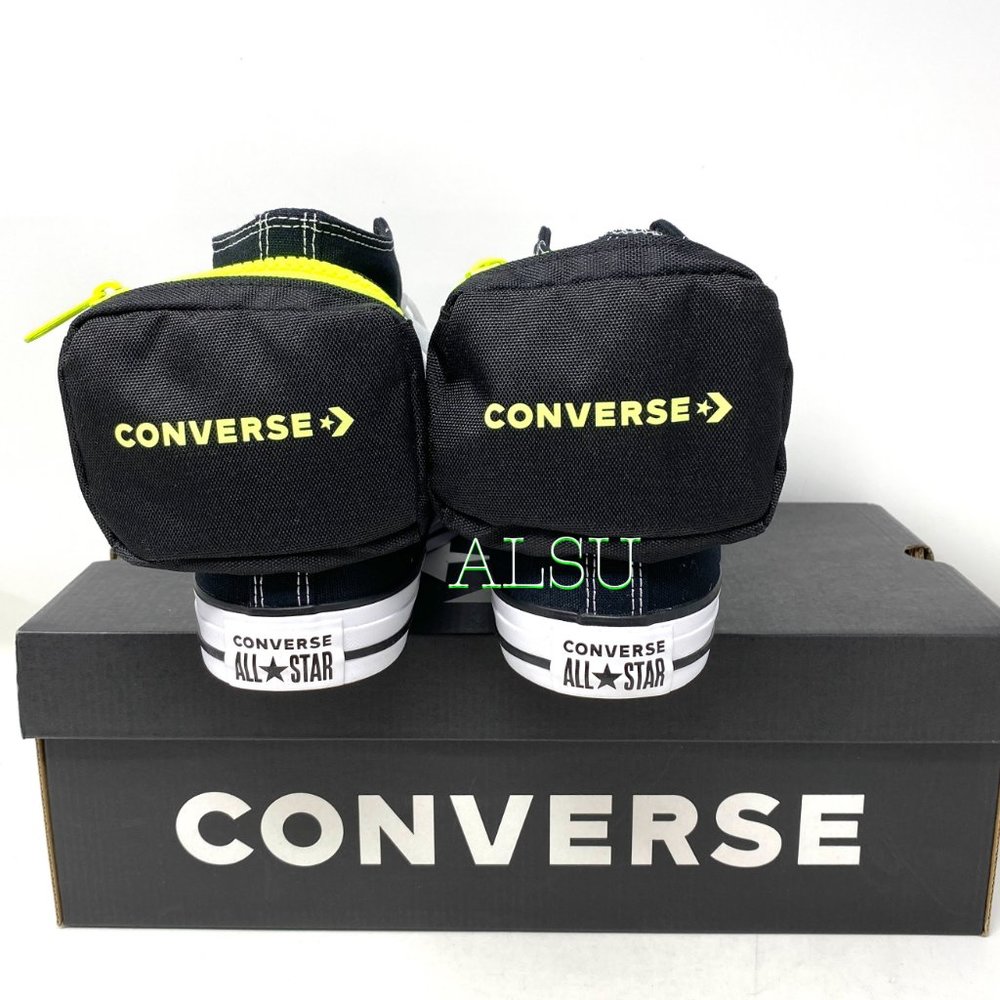 Converse Chuck Taylor AS High Top Buckle Black Men's Size 10 10.5 168261C - Picture 2 of 11
